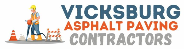 Vicksburg Asphalt Paving Contractors Logo white